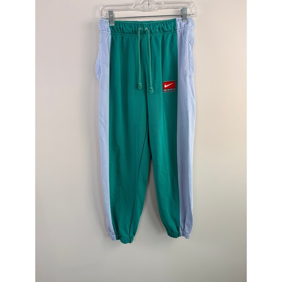 Nike Pants - Nike Team Colorblock Sweatpants Neptune Green Joggers Women's Small Team Logo